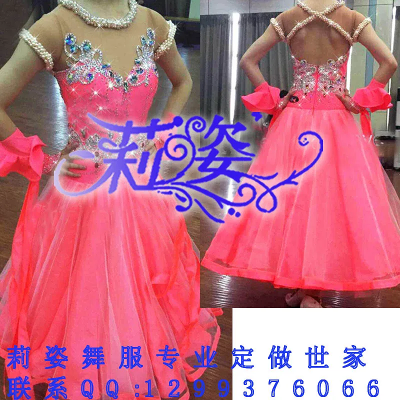 

Modern Waltz Tango Ballroom Dance Dress, Smooth Ballroom Dress, Ballroom Dress ,sizeS/ L/ M/ LL