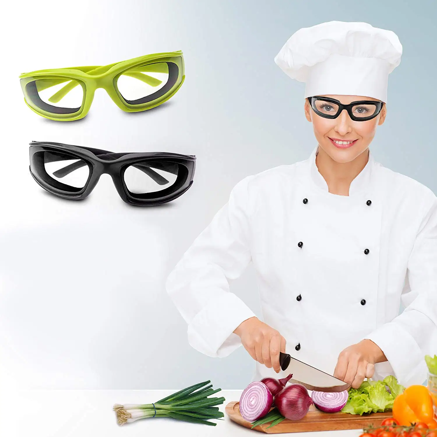 

Premium Tearless Kitchen Onion Goggles Barbecue Safety Glasses Eyes Protector Face Shields Cooking Tools Kitchen Accessories