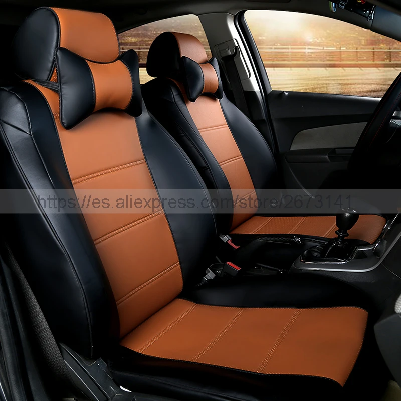 New styling Luxury Dedicated Leather Car Seat Cover Front & Rear seat covers for Mitsubishi