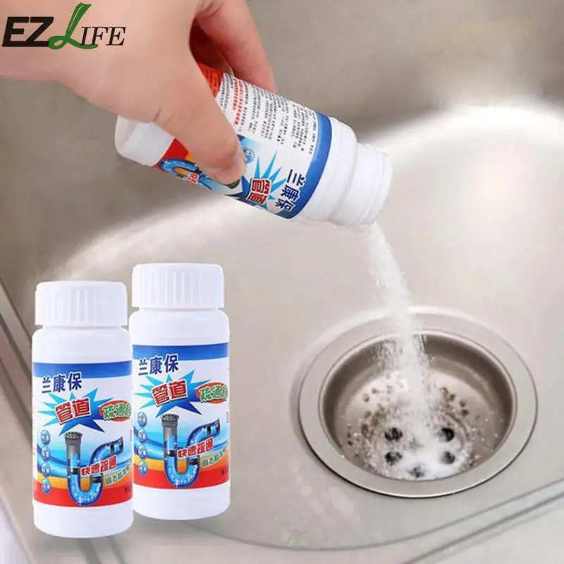 

New Sewer Pipe Anti-clogging Agent Sewer Decomposition Cleaning Agent For Toilet Kitchen Cleaning Tools Useful Sink Cleaner