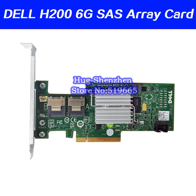 Плата расширения PERC H200 SAS 6 гб HBA SATA3 SSD поддерживает жесткий диск 3T 4T 3J8FW 47MC для DELL |