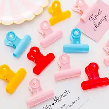 5 шт./компл. Кухня Еда сумка для хранения вакуумный дома прищепка для офиса Бумага файлы зажимы Пластик уплотнитель зажим закуски уплотнение Карманный держатель