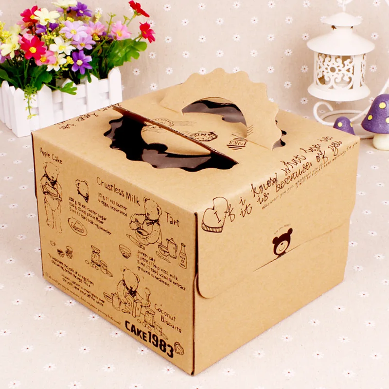 Brown Cake Box Singapore Brown Cake Box Singapore