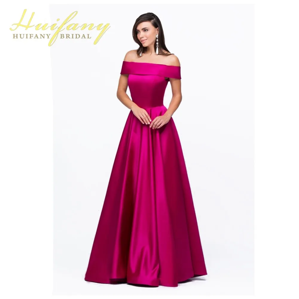 Long Bridesmaid  Dresses  Off the Shoulder Formal Long Prom  