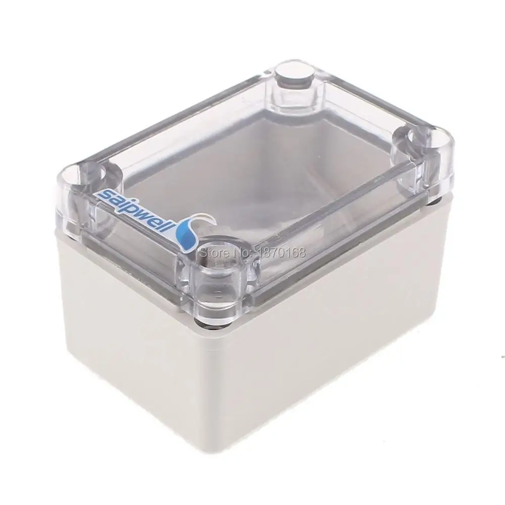 95 мм x 65 мм x 55 мм прозрачная Крышка герметичная коробка водонепроницаемая распределительная коробка корпус