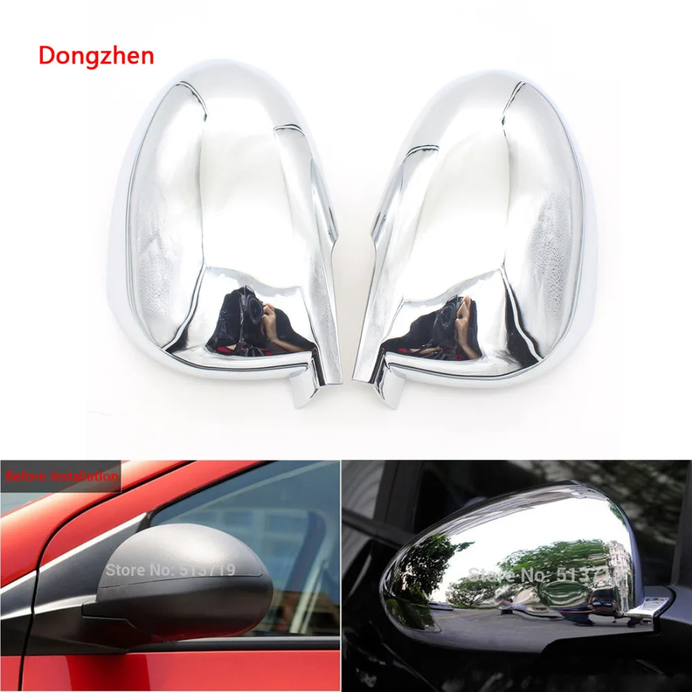 

Dongzhen 2X Exterior Accessories Car Side Mirror Cover Rear View Mirror For Chevrolet AVEO Hatchback 2011 2012 2013 ABS Chrome