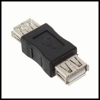 

100pcs New USB 2.0 Type A Female to Type A Female Adapter AF/AF Converter