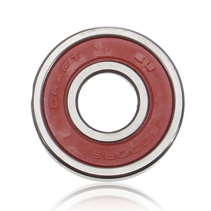 

1pc 6000 2RS/6000 RS Ball Bearing 10x26x8mm Red Sealed Rubber Shields Deep Groove Ball Bearing Stainless Steel Sealed Bearing
