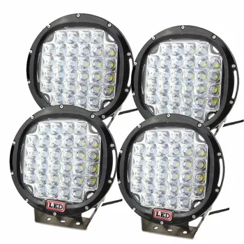 

Red/ black Housing 9 Inches 96w Led Driving Work Light 12v 24v led Offroad light for SUV 4wd 4x4 Offroad Replacement lights