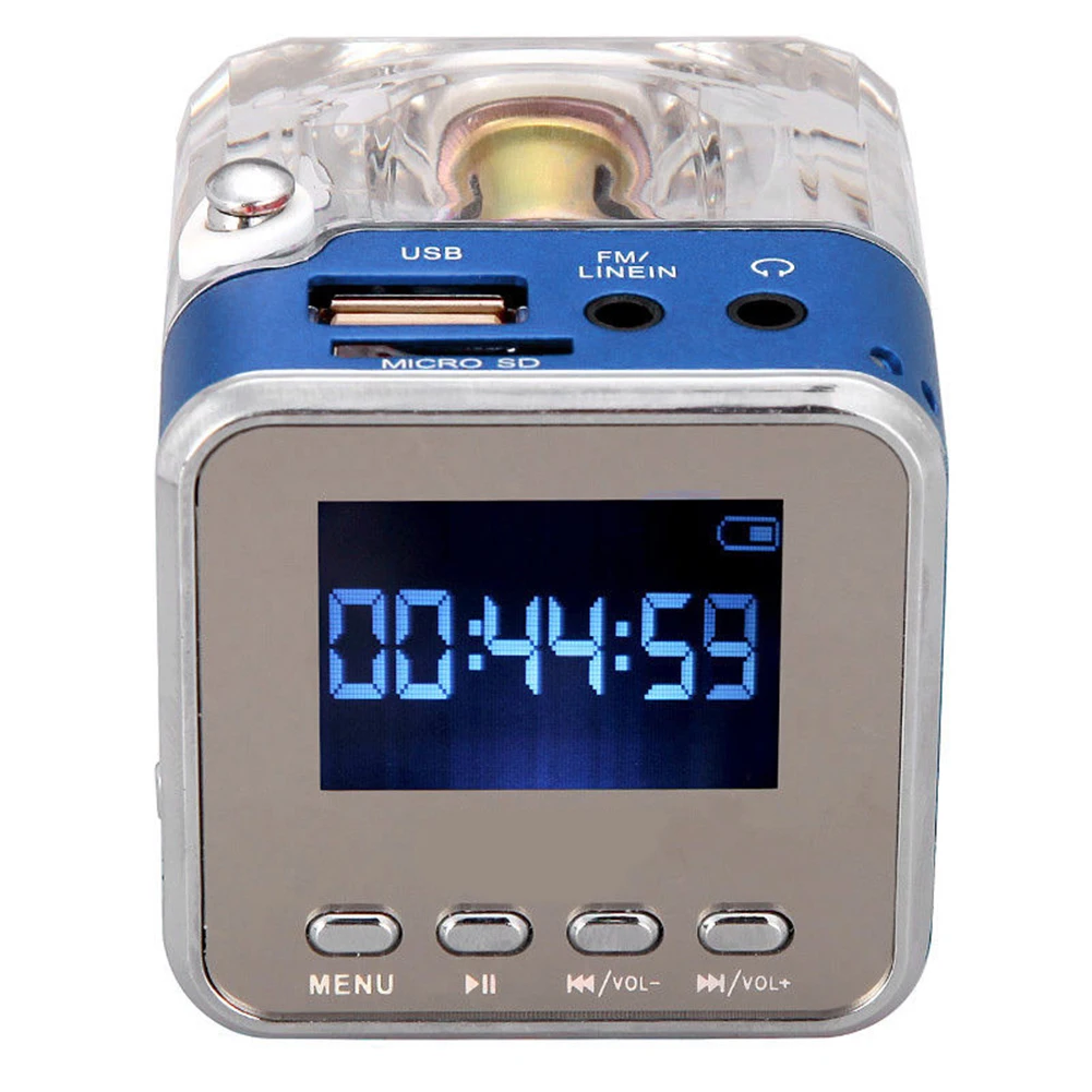 

Mini Portable Music MP3 Player FM Radio TF USB Disk Stereo Speaker Xmas Gift