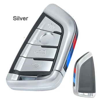Keyforkess 434MHz NCF2951/ 49 Chip FCC: N5F-ID21A BDM OEM Smart Remote Key Fob per BMW Z4 G20 G30 G32 G11 G15 G29 argento/nero - KEYECU 434MHz NCF2951 49 Chip FCC N5F ID21A BDM OEM Smart Remote Key Fob per