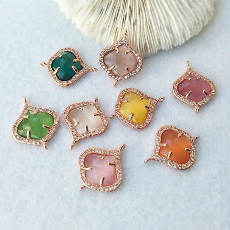 10 шт. бусины соединители для браслетов ожерелий ювелирных изделий|connector beads|bail