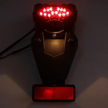 

Motorcycle Rear Fender Mudguard LED Brake Running Tail Light For Honda Parts