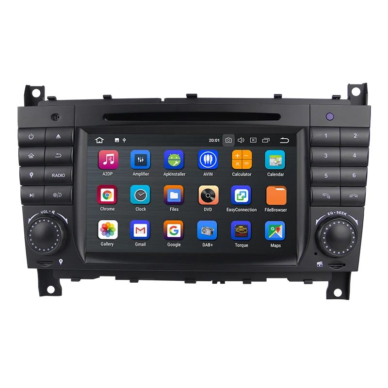 Perfect KSAOTU 7" DAB+ 4G Android 8.1 Car DVD Player SD GPS for Benz C-class W203(2004-2008) 2 Perfect KSAOTU 7" DAB+ 4G Android 8.1 Car DVD Player SD GPS for Benz C-class W203(2004-2008) 2