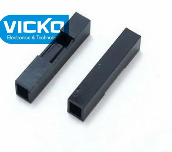 

[VK] 100pcs 2.54mm 1Pin Dupont Plastic Shell Head Plug Dupont Housing Pin Header Jumper Wire Housing Connector