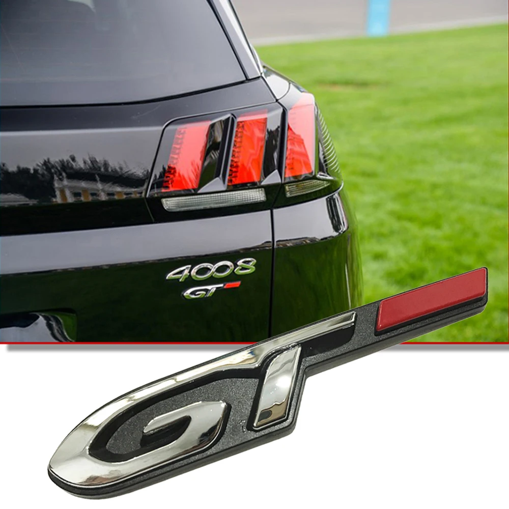 1-10 шт GT эмблема значок стикер для Peugeot 2008 607 608 505 307 301 208 206 3008 308 4007 5008 авто задний