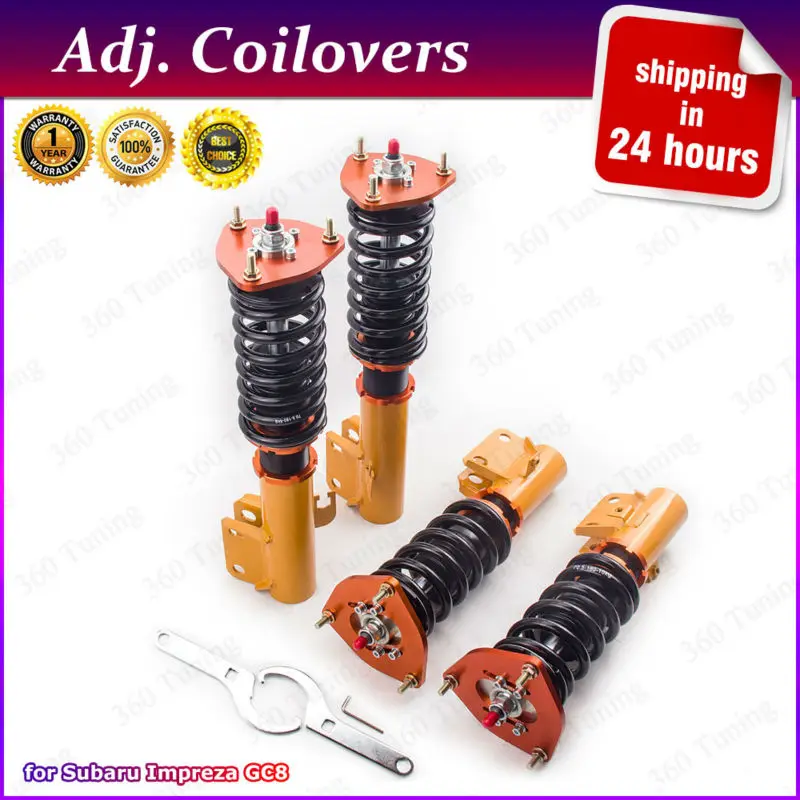 Coilover kit For Subaru Impreza WRX STi GC8 93 01 Shock Absorber Strut
