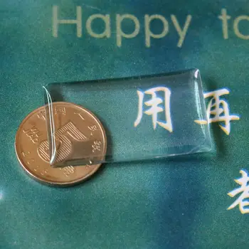 

1000Pcs 35.8*20.9MM Rectangle Clear Epoxy Dome Sticker High Transparent Square Resin Spacers 1.6MM Thickness Jewelry DIY Caps