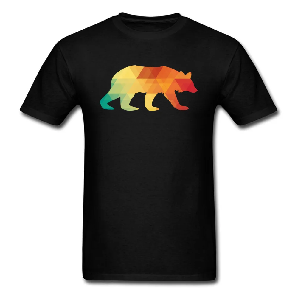 Hip Hop Men T Shirt Bear Harlequin Summer Tops T Shirt All Cotton Short Sleeve Crazy T Shirt Round Collar Wholesale Bear Harlequin black