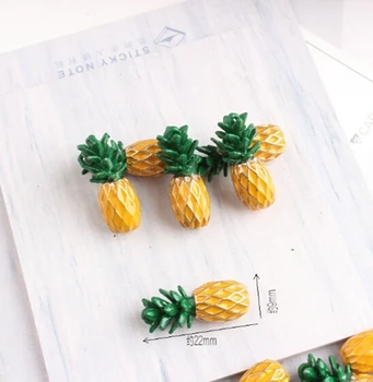 

Hot Cartoon 50 pcs pineapple DIY Alloy Charms Jewelry Making pendant Accessories HJ-110