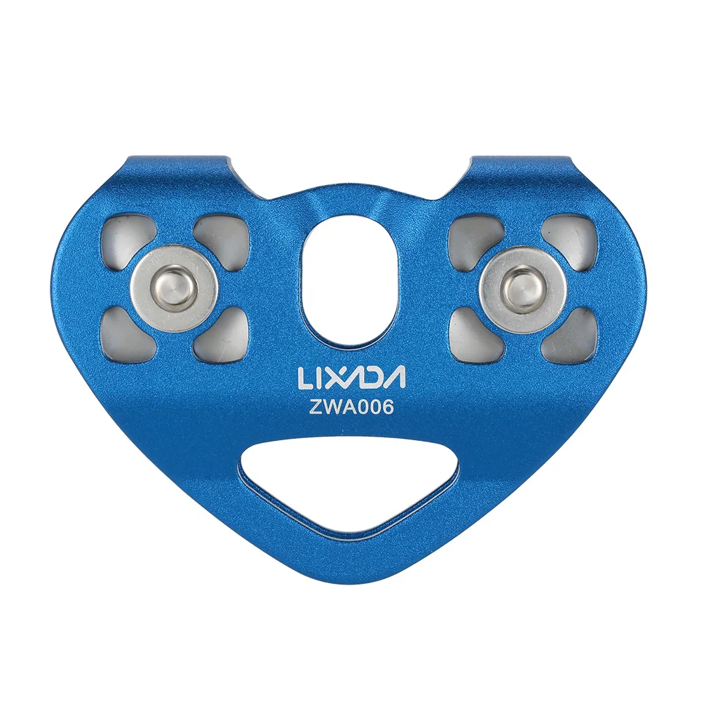 Роликовый шкив Lixada 30kN с шарикоподшипником уличные аксессуары для скалолазания