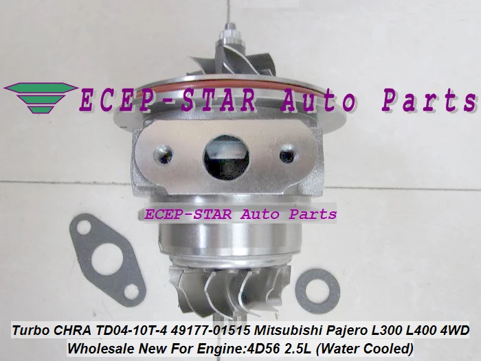 Картридж с водяным охлаждением Turbo CHRA TD04 49177-01515 MR355220 для Mitsubishi Delicia Pajero Shogun L200 L300 L400