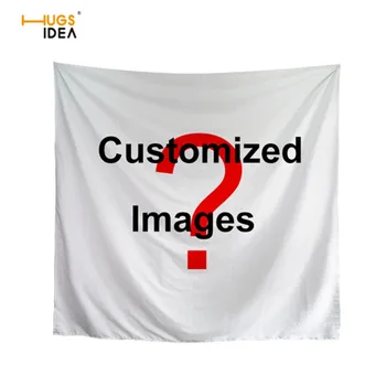 

HUGSIDEA Novelty Customize Your Personalized Handkerchief Art Bandanas for Girls Hair Accessories Female Head Brand Neck Scarf