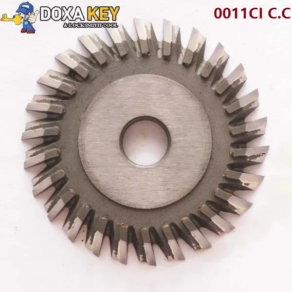 

0011CI C.C welded carbide cutter 70mm insrted angle milling cutter for horizontal key cutting machines cutting key