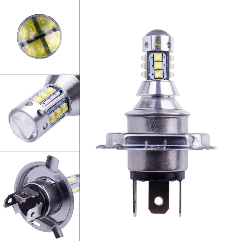 2Pcs H4 LED Bulb Super Bright 12 3535SMD Car Fog Lights 12V 24V 6000K White Driving Day Running Lamp Auto Led H4 Bulb (4)