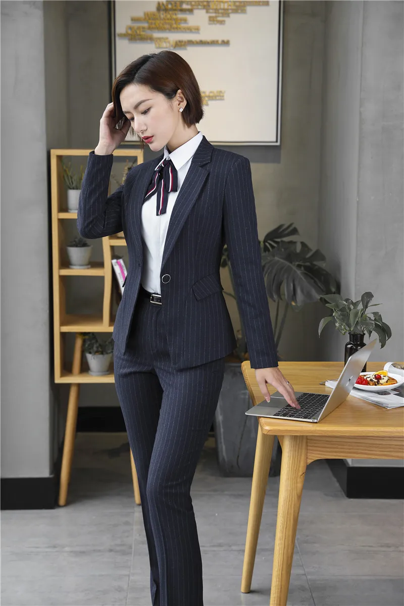 Новинка 2018, формальные блейзеры и куртки для женщин, элегантная женская рабочая одежда, деловой офисный стиль