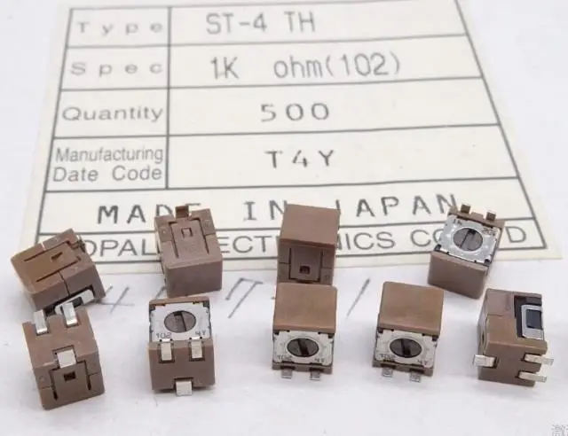 

COPAL ST-4TH precision adjustable potentiometer potentiometer 1K lateral (switch)