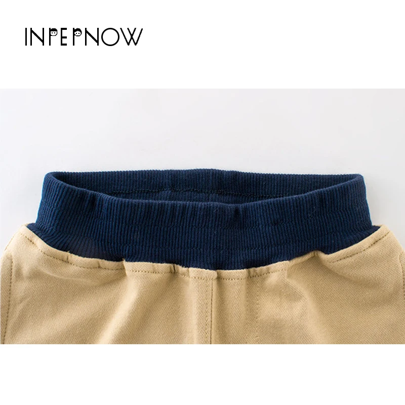 INPEPNOW с животным принтом Детский комплект шортами для маленьких мальчиков Штаны