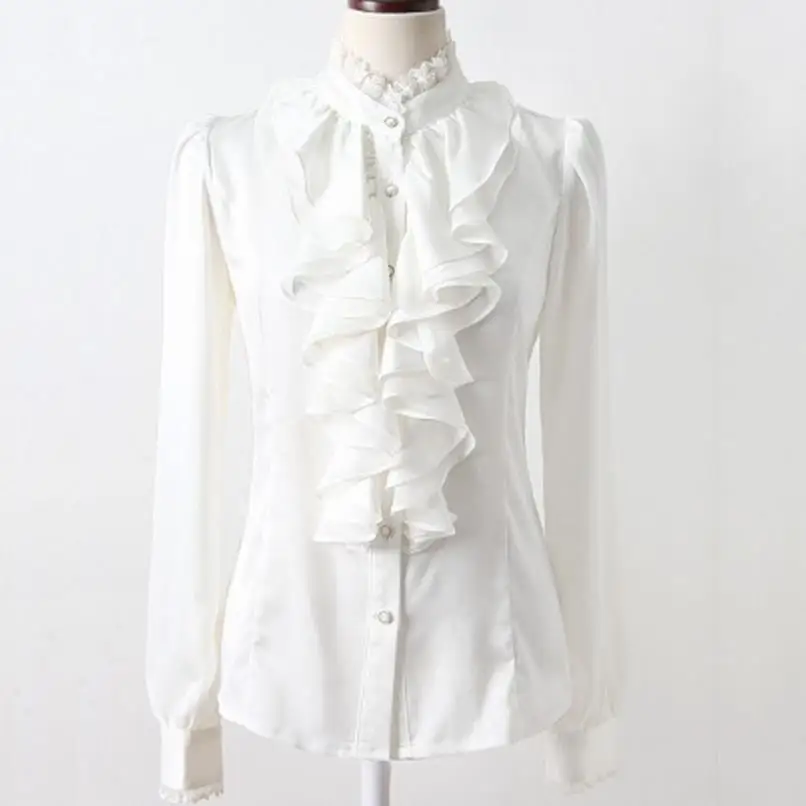 Ol шифоновая рубашка с длинными рукавами, Женские топы и блузки, рубашка с листьями лотоса размера плюс 4xl