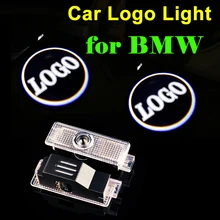 Из 2 предметов светодиодный двери автомобиля Добро пожаловать светильник Лазерные Лампы для логотипов для BMW 3 5 6 7 серия X3 X5 M3 F02 F15 F10 GT E90 E60