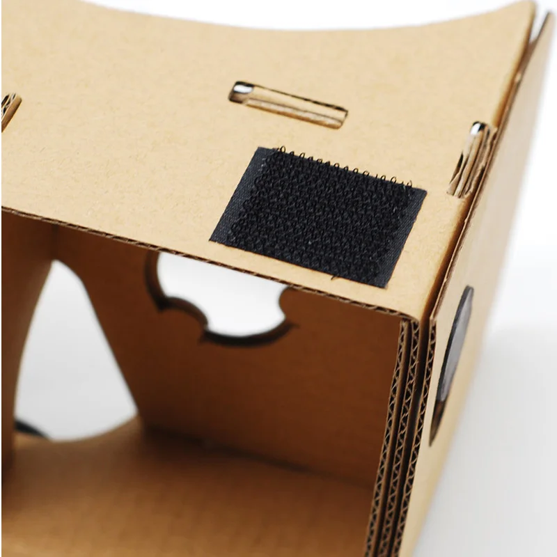 JINSERTA Google Cardboard VR Box DIY VR Виртуальная реальность 3D очки магнит VR Box контроллер 3D VR очки для iPhone samsung