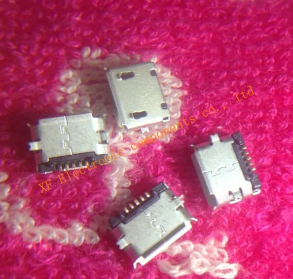 100 шт. разъем MicroUSB MK5P mike 5 p MINIUSB USB female футов 5pin | Электронные компоненты и