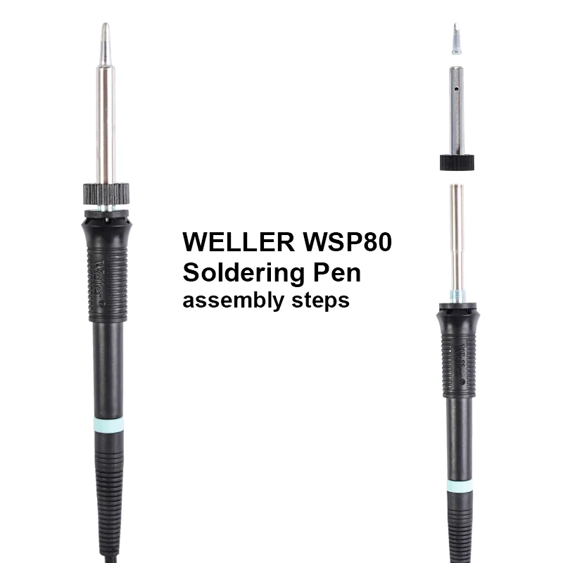 Weller WSP80 80 Вт паяльник ручка карандаш для серебряной серии паяльные станции Ws101 нагреватель/сенсор WSP80I