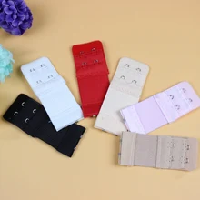 Женский бюстгальтер на бретельках, 2 ряда, 2 крючка, бюстгальтер на застежке, ремень, нижнее белье, швейные инструменты, интимные аксессуары, 1 шт., 3 цвета