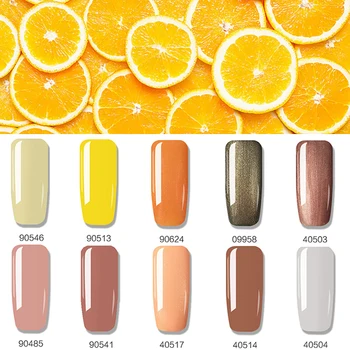 

10 Pcs/Lot Nail Gel Polish Nail Art Set UV Gel Kit Manicure Colorful Gel Lacquer Nail Varnishes Gelpolish