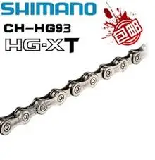 Цепь для велосипеда MTB HG93 9S цепь езды на велосипеде горном HG93|chain 9s|bike chainbicycle bike chains