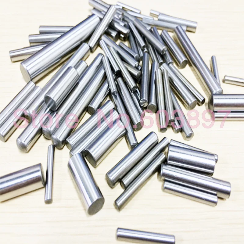 10pcs Cylindrical Pins Dowel Pins Needle Positioning pin bearing steel