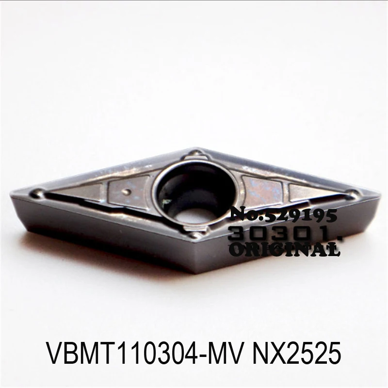 Карбидные вставки для токарного станка MITSUBISHI VBMT110304 VBMT160404 VBMT160408 MV NX2525 VBMT 110304 160404
