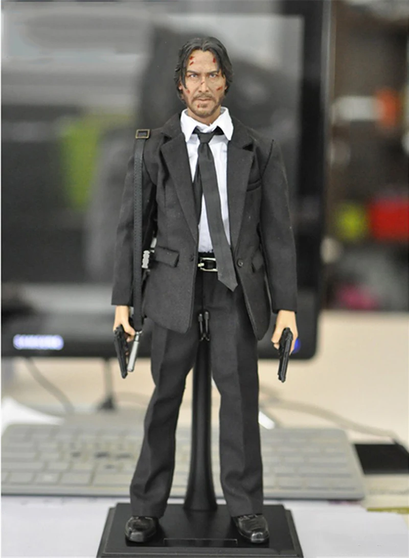 

1/6 Whole Box John Wick 12inch Collectible Action Figures Keanu Reeves