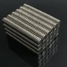 50pcs Neodymium Strong Magnets Tiny Disc NdFeB Rare Earth For Crafts Models Fridge Sticking N35 Dia 4mm X 2mm