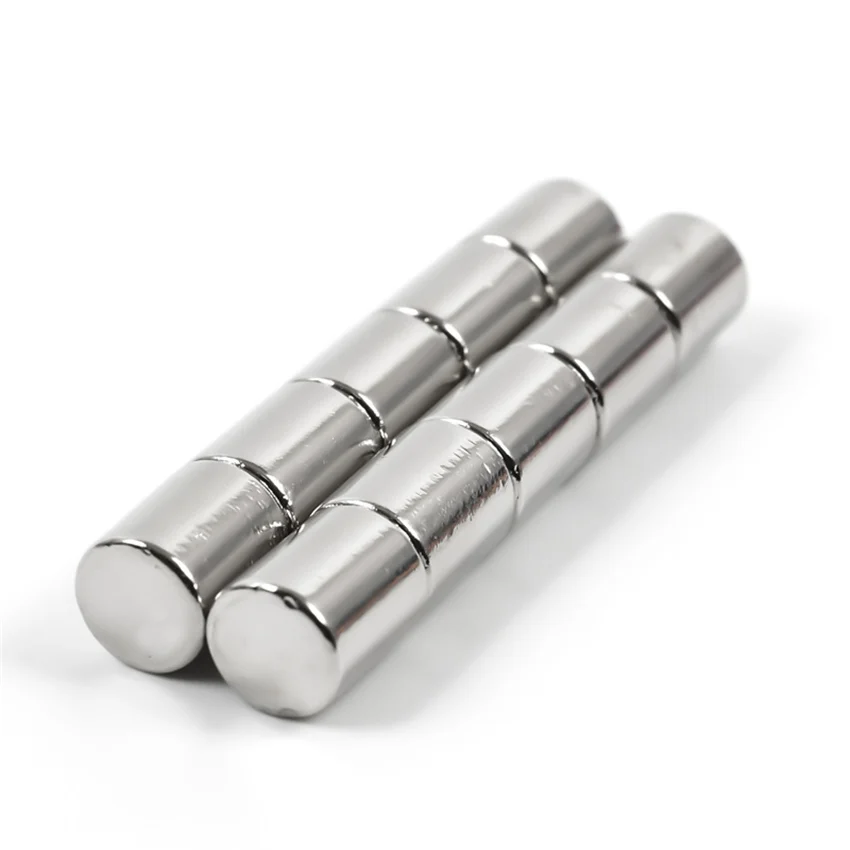 U JOVAN 10pcs/lot 8 x 10 mm N35 Super Strong Small Neodymium