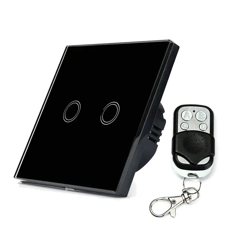 1 vias interruptor com controle remoto, painel