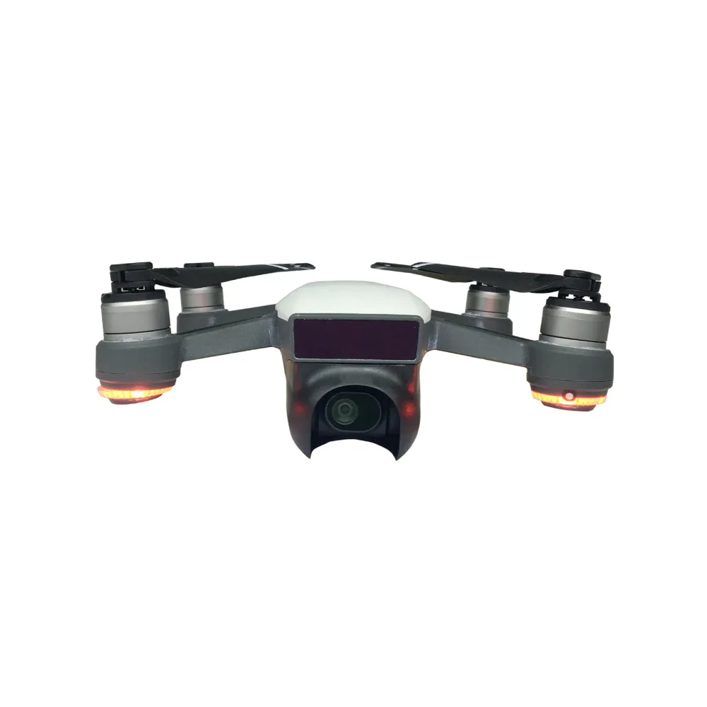 Крышка объектива камеры для дрона DJJ Spark аксессуары Gimbal Защита от солнца Капюшон защитный чехол антибликовый солнцезащитный