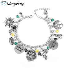 Dongsheng ювелирные изделия Лев Король музыкальная коллекция браслет ручной работы с оберегами браслет на запястье ножные браслеты сексуальные звенья цепи браслет для женщин-2