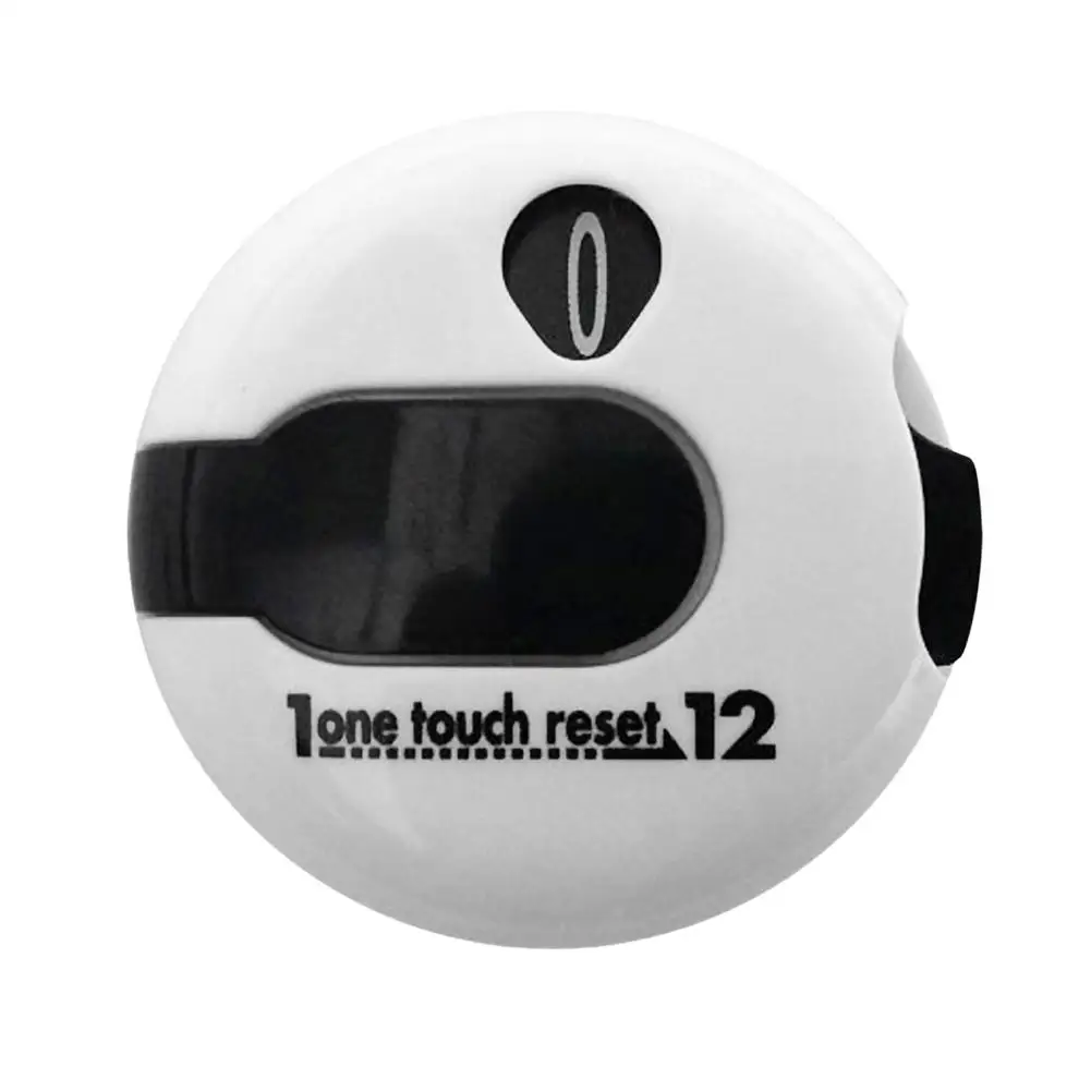 

Mini Golf Score Counter PP Plastic Glove Hat Clip Style One-touch Reset Scorekeeper Scoring Tool Golf Supplies