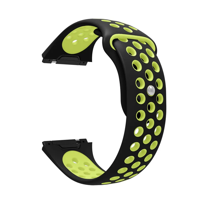 Double color For Fitbit Ionic accessories pulseira strap replacement Silicone wriststrap For Fitbit Ionic smart bracelet H35 #0 (32)